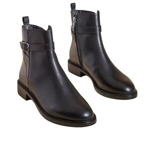 Sam‎ Edelman Black Leather Nolynn Boots